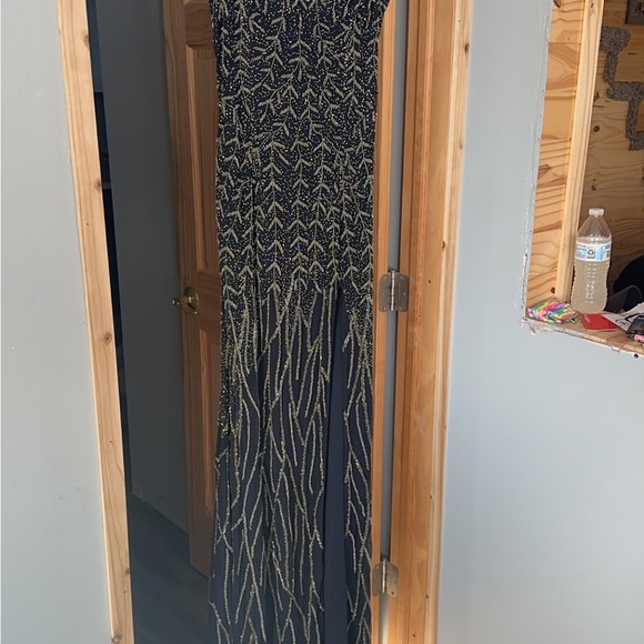 Lush 8 navy blue dress - Picture 2 of 7